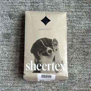 Sheertex Rip Resistant Classic Semi-Opaque Black Tights - M